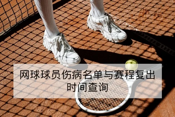 网球球员伤病名单与赛程复出时间查询
